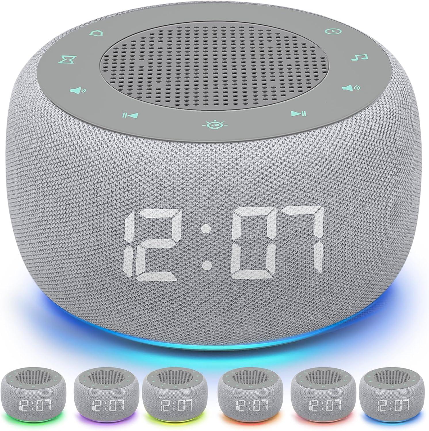 Omebel White Noise Machine & Alarm Clock