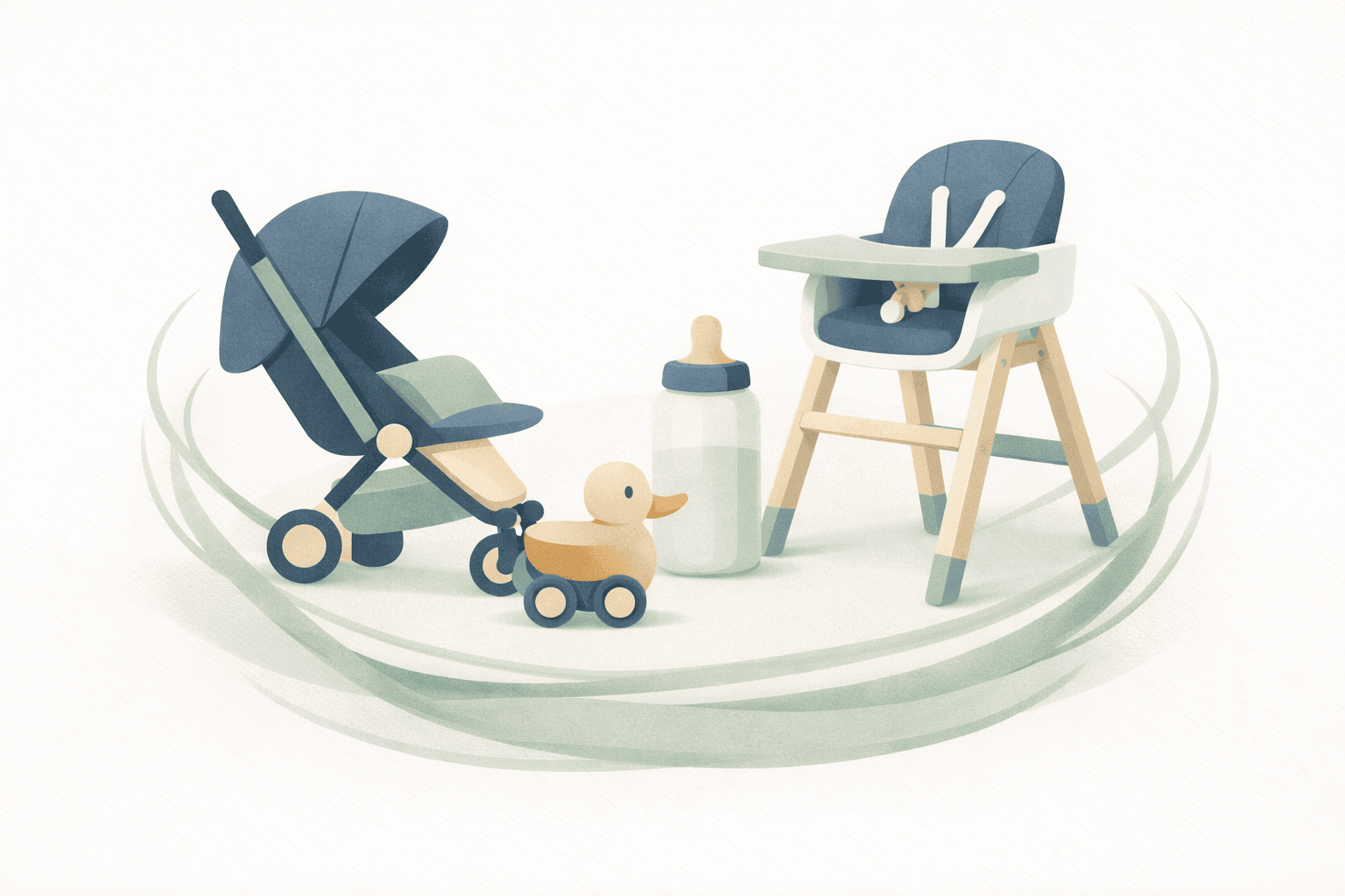 Baby travel stroller cover