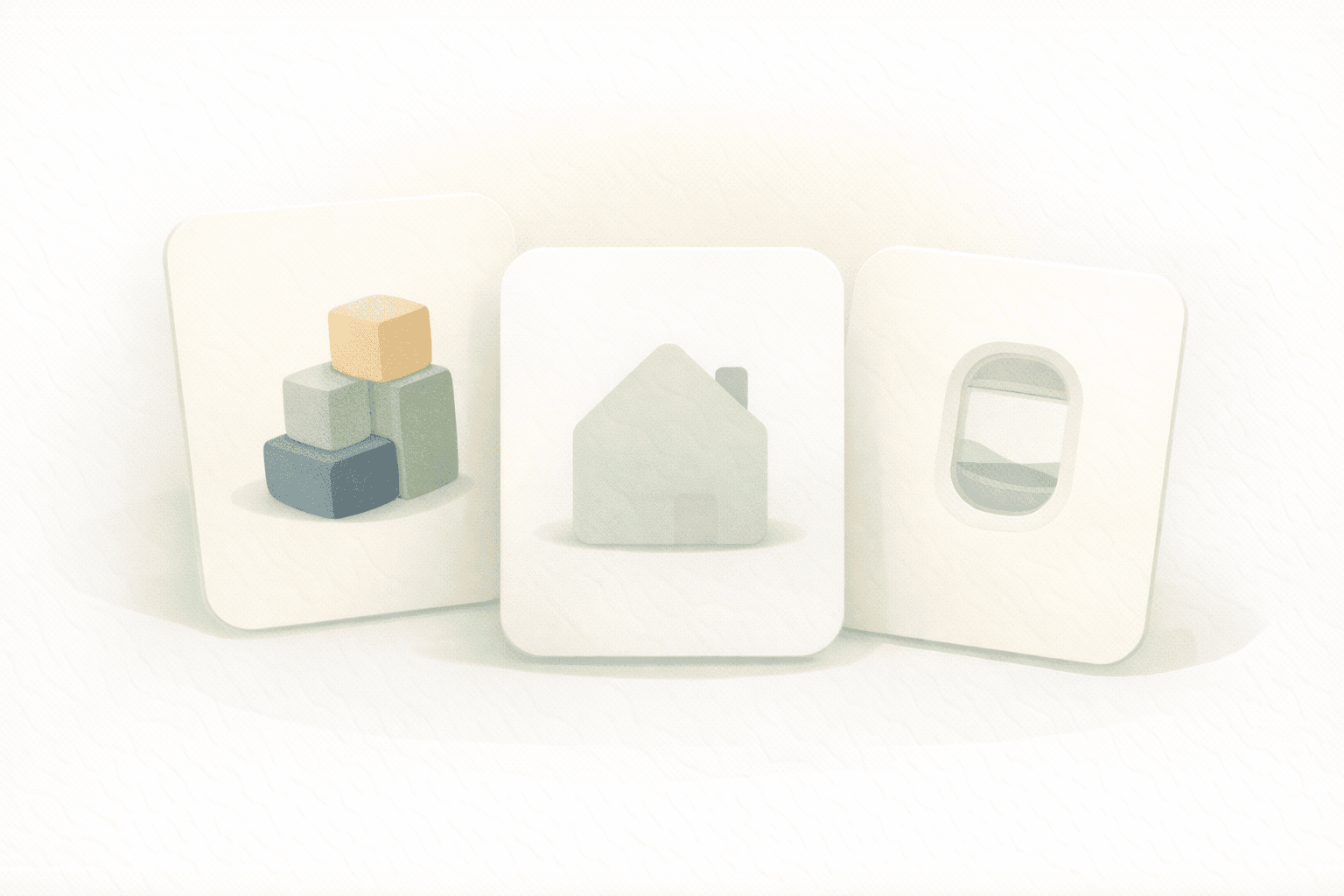 Editorial illustration showing multiple Everyday Nest guide categories